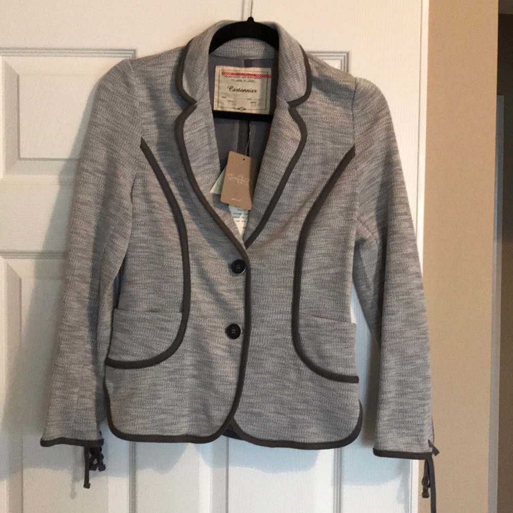 Anthropologie knit blazer-Size small
